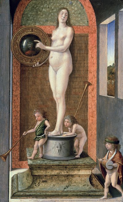 Alegoría de la Prudencia de Giovanni Bellini